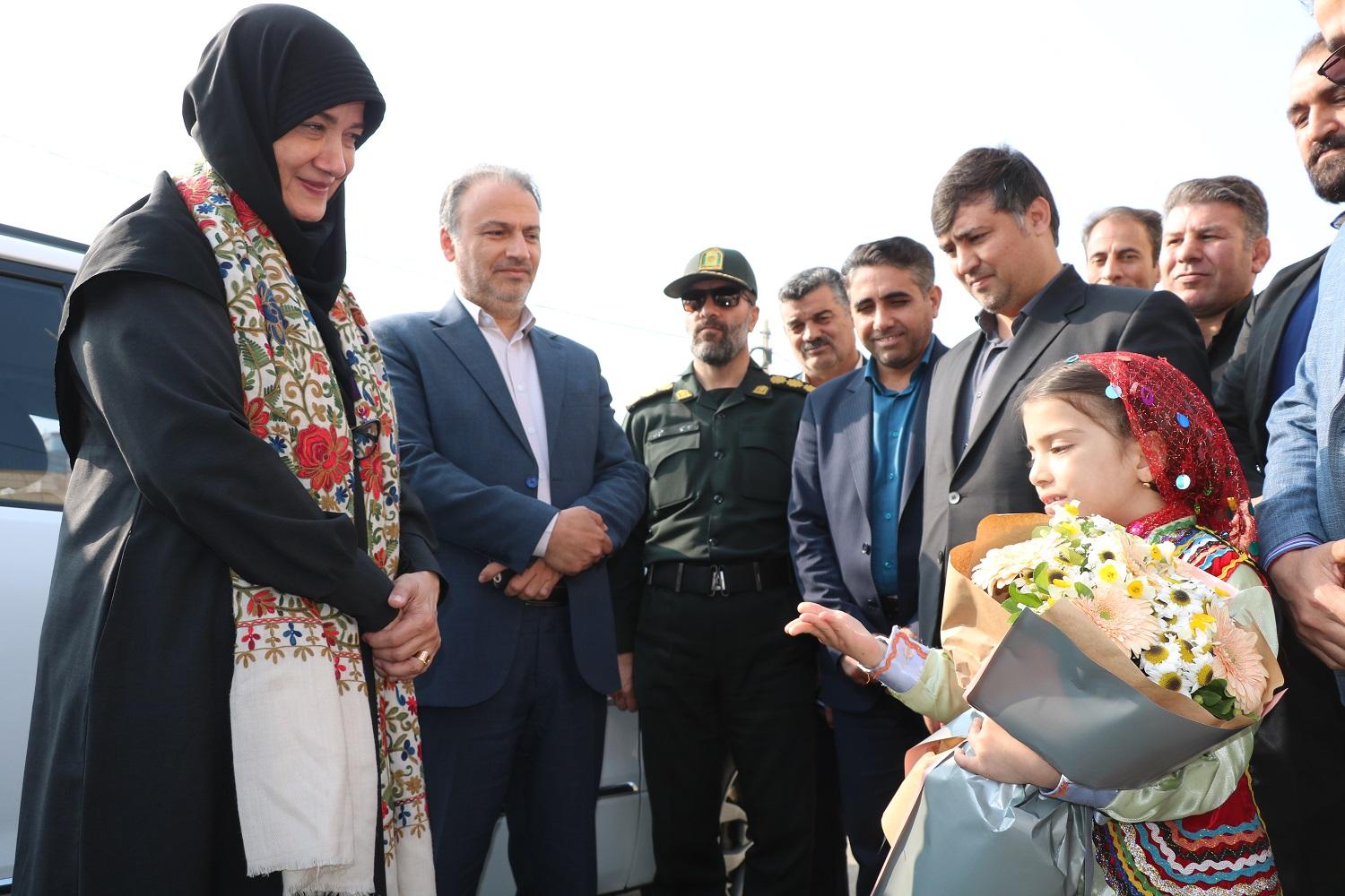 روز اول سفر مریم جلالی به خراسان شمالی | شیروان، بجنورد